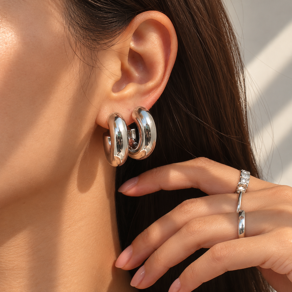 Celano Hoops Silver