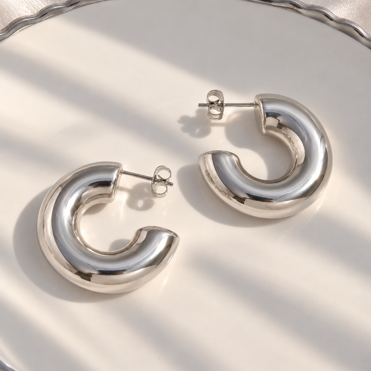 Celano Hoops Silver