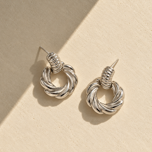 Montano Earrings Silver