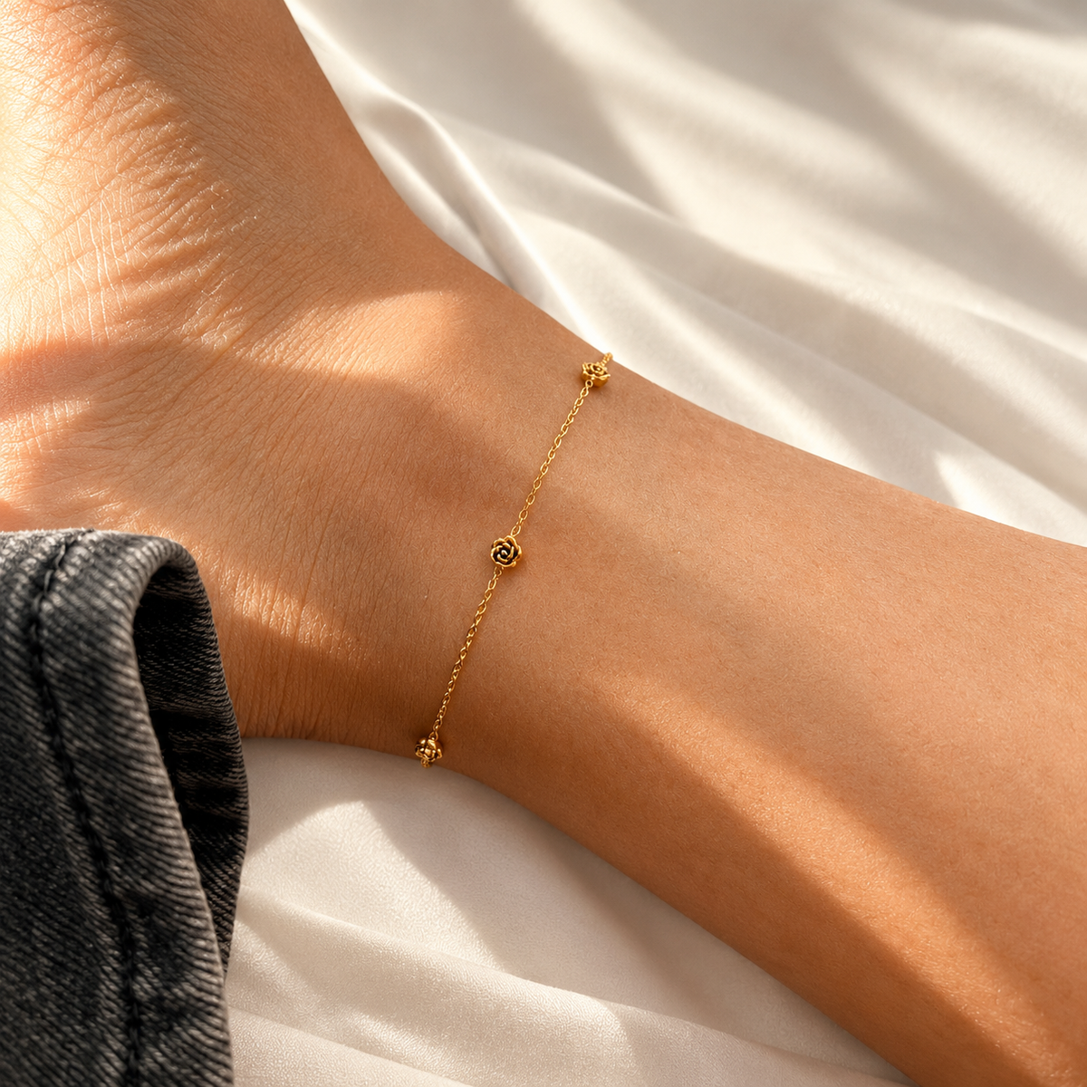 Rose Anklet