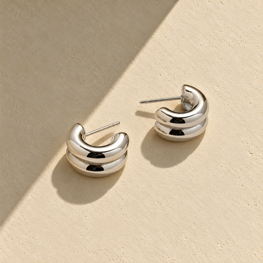 Sarzana Earrings Silver
