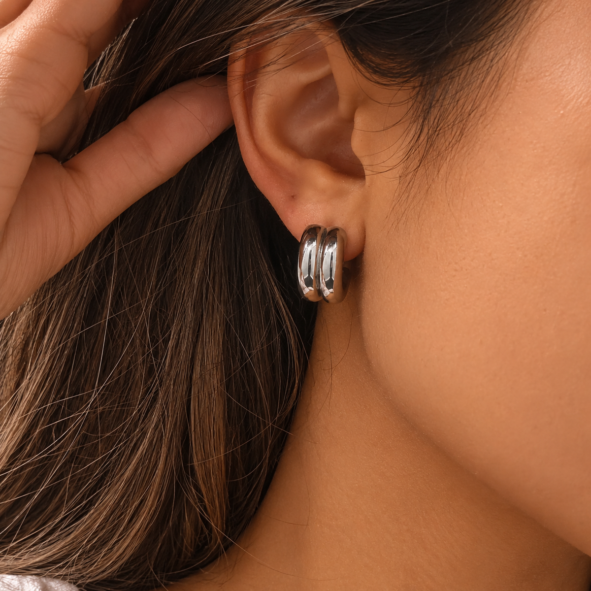Sarzana Earrings Silver