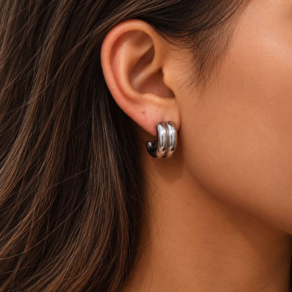Sarzana Earrings Silver