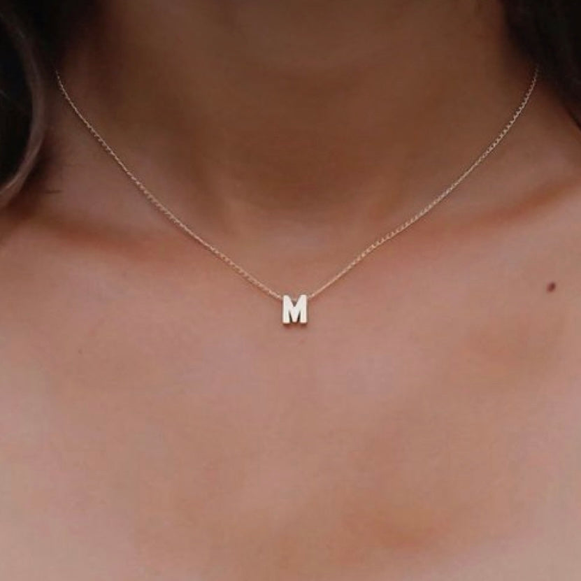 Letter Necklace