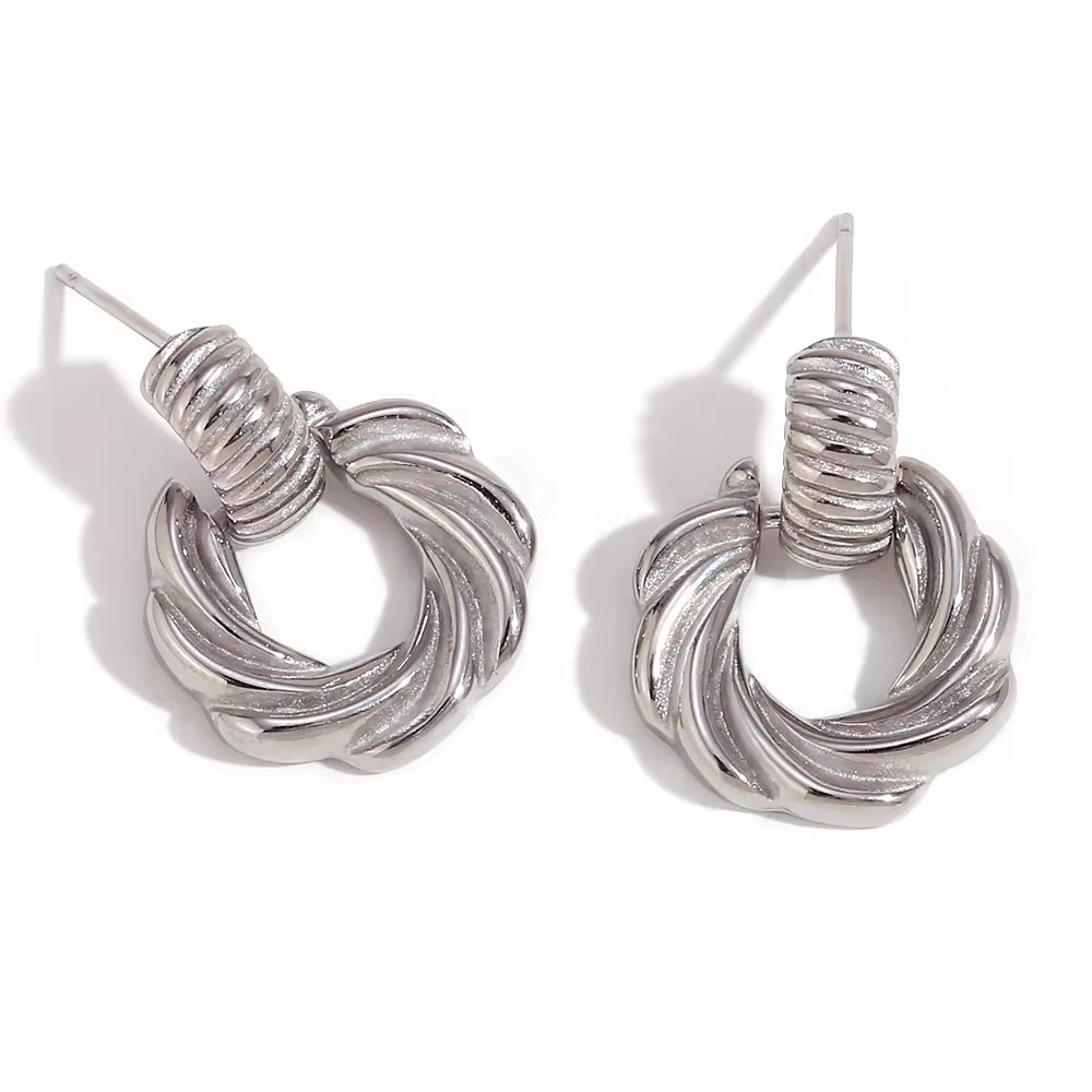 Montano Earrings Silver