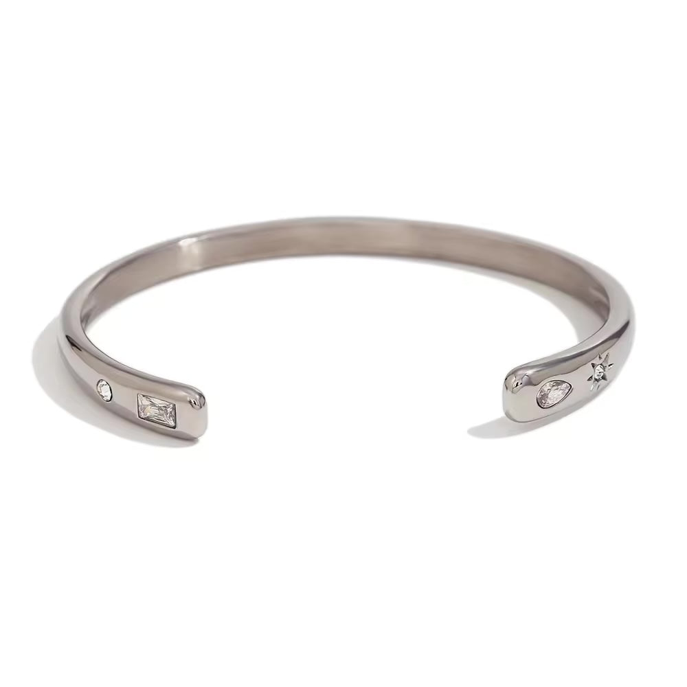 Cairano Bangle Silver