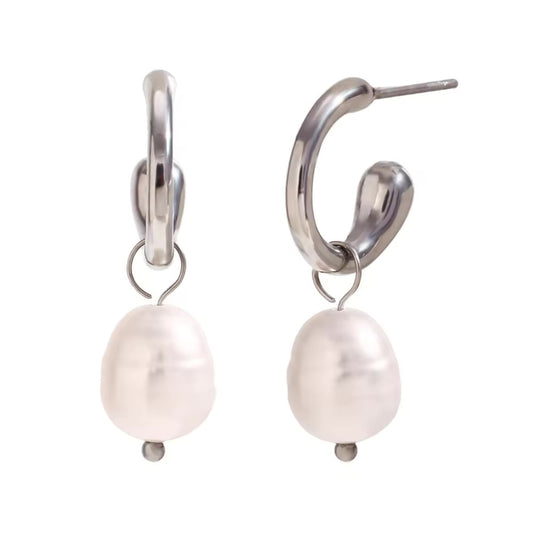 Calvi Hoops Silver